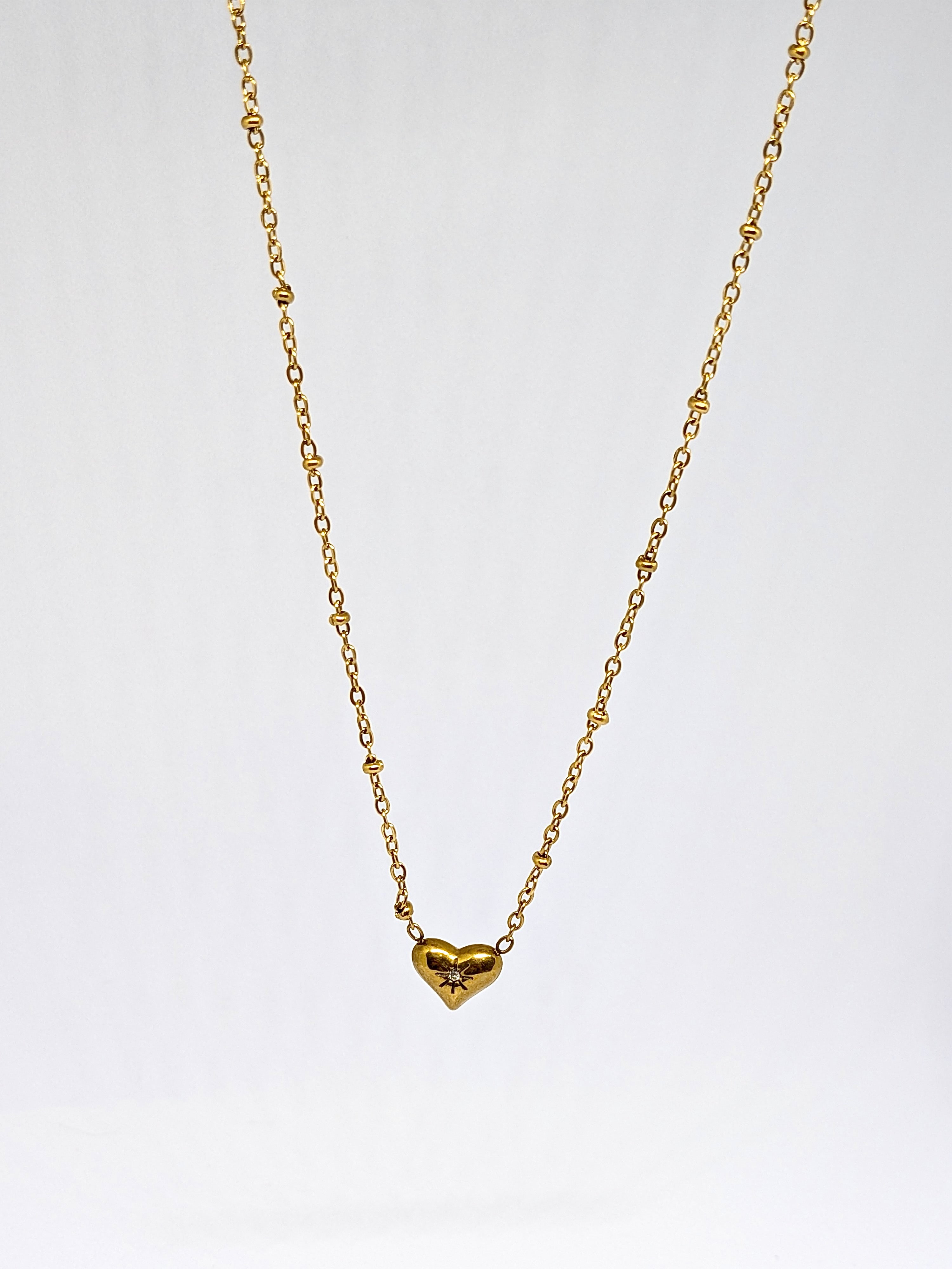 Heart star pendant