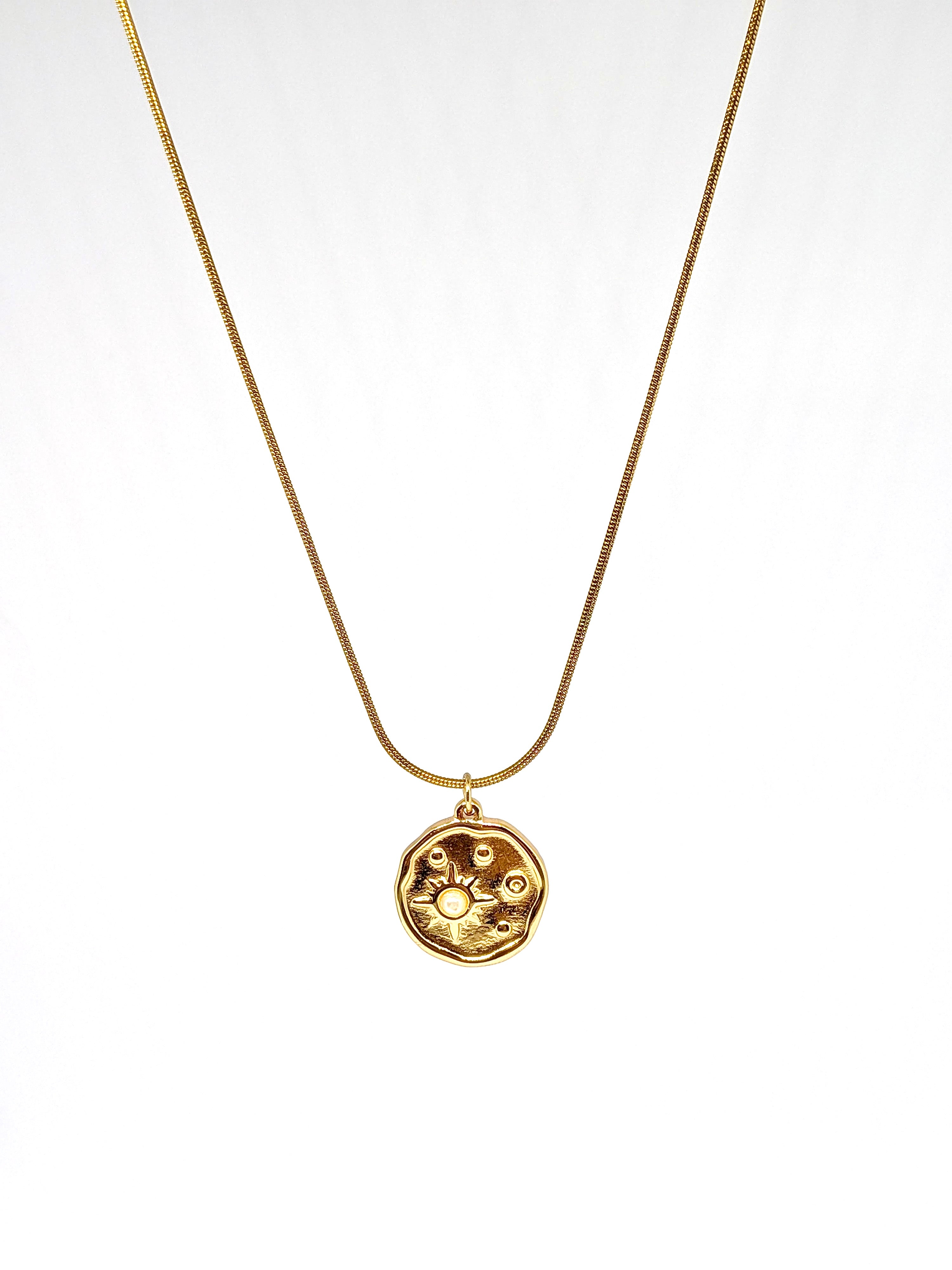 Star coin pendant