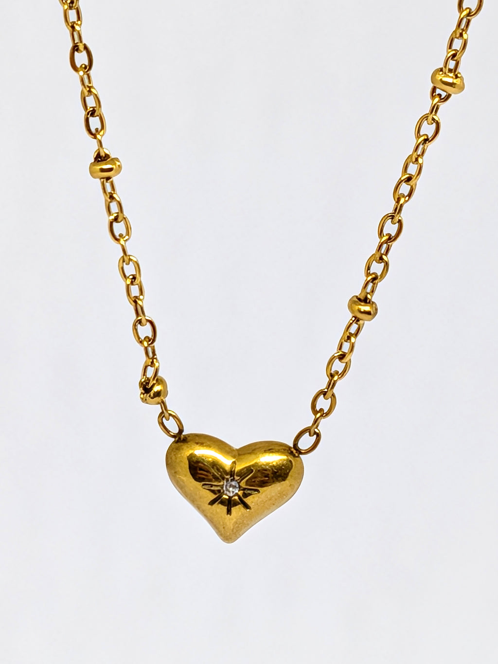 Heart star pendant