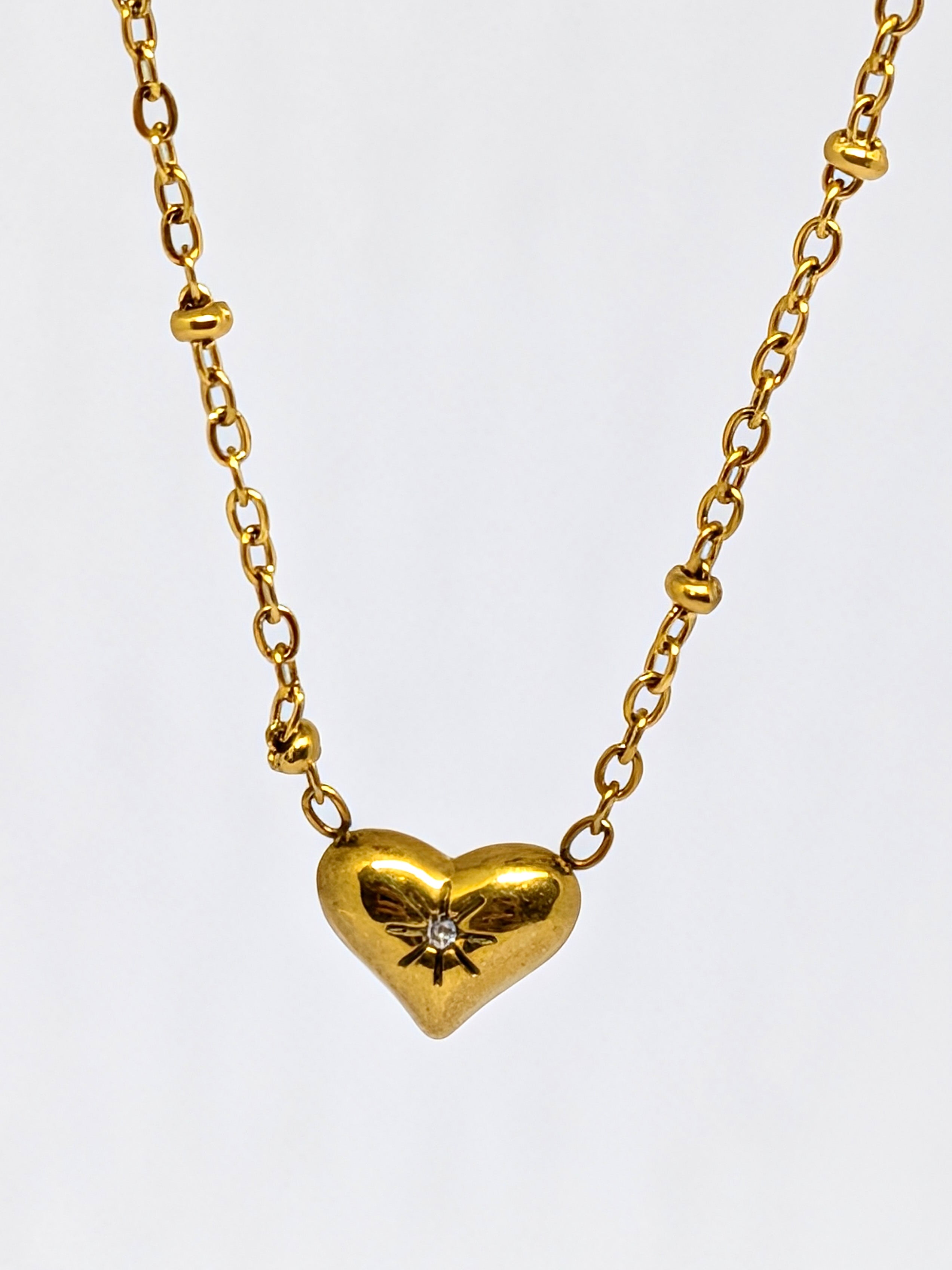 Heart star pendant