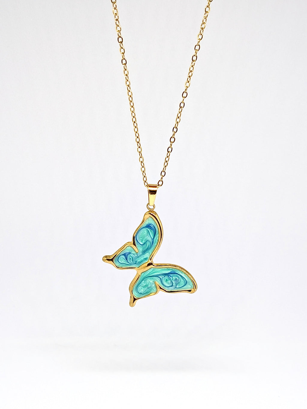 Marble Butterfly pendant