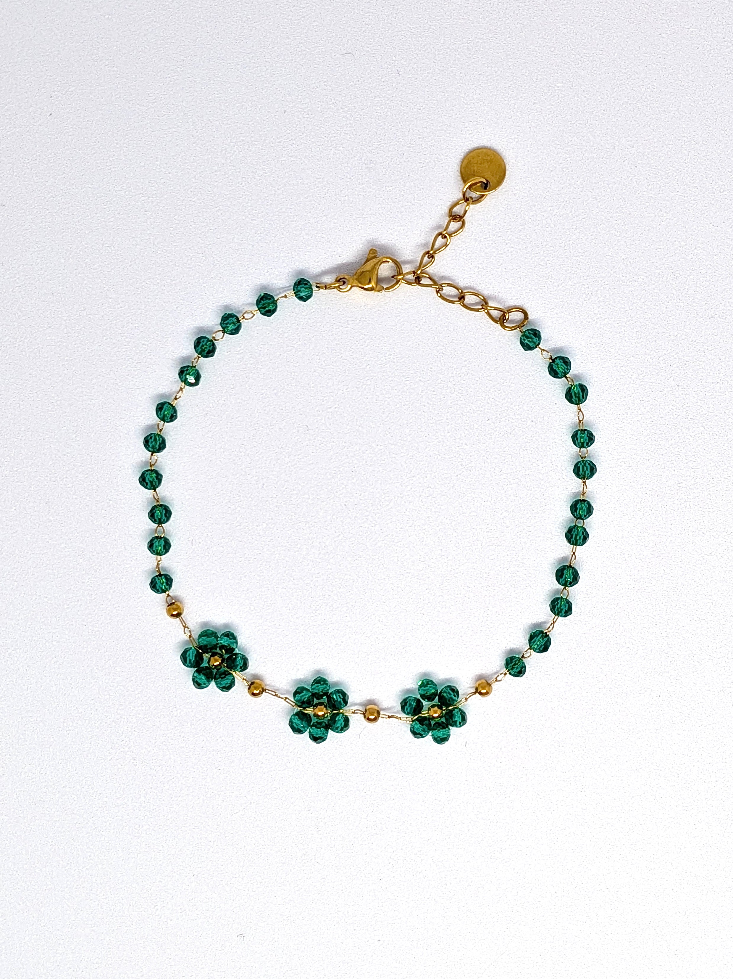 Grass flower bracelet