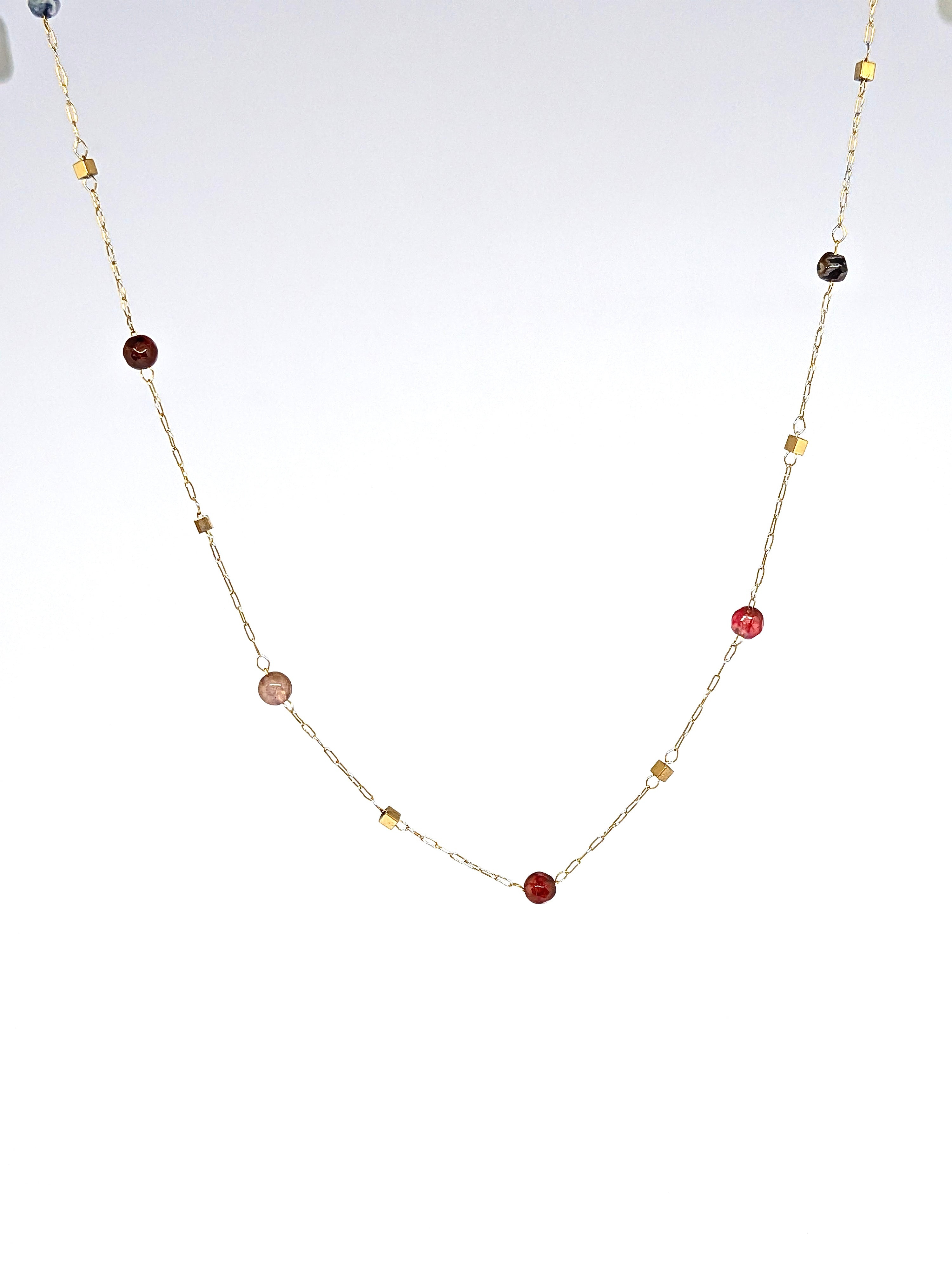 Dainty all beads necklace