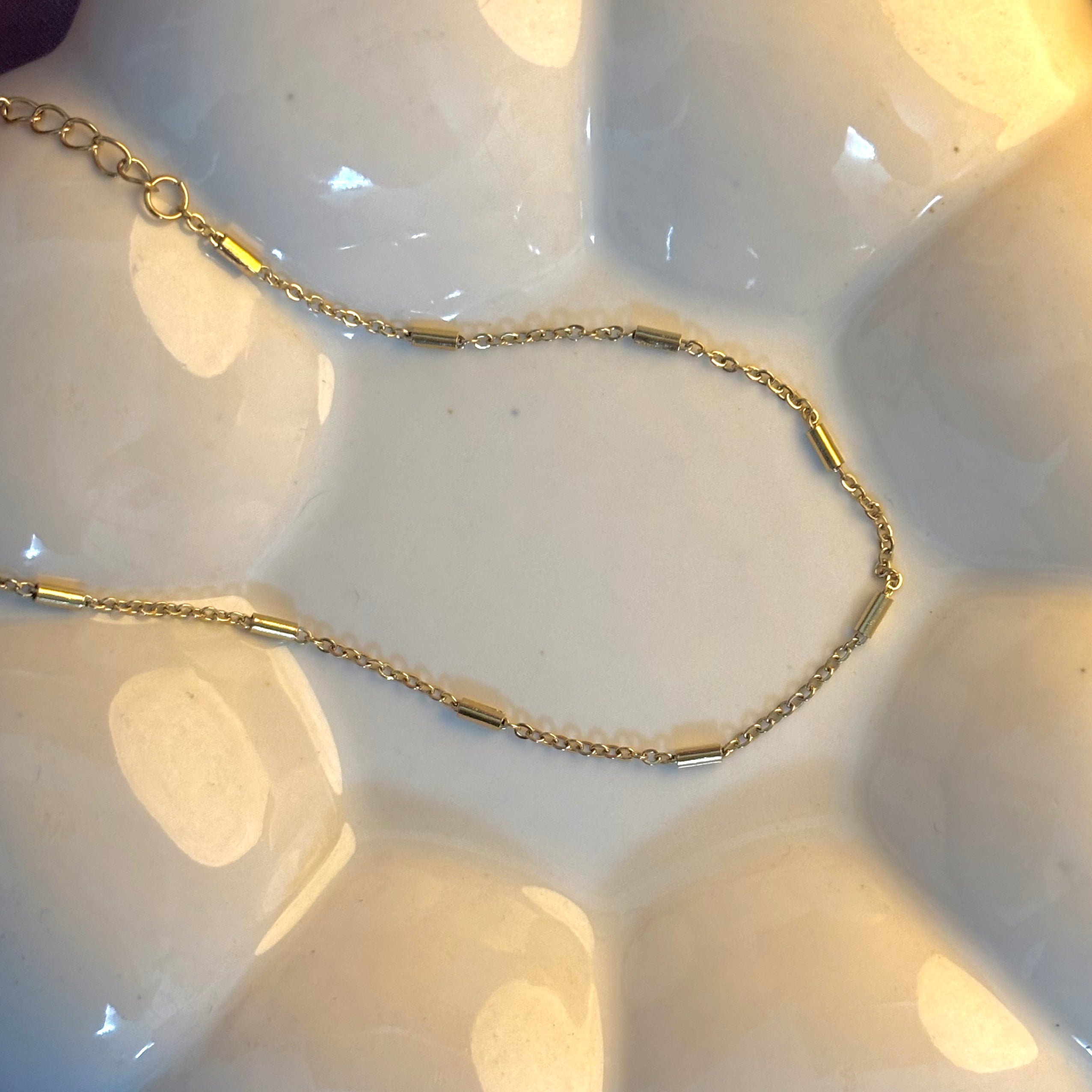 Allure linked anklet