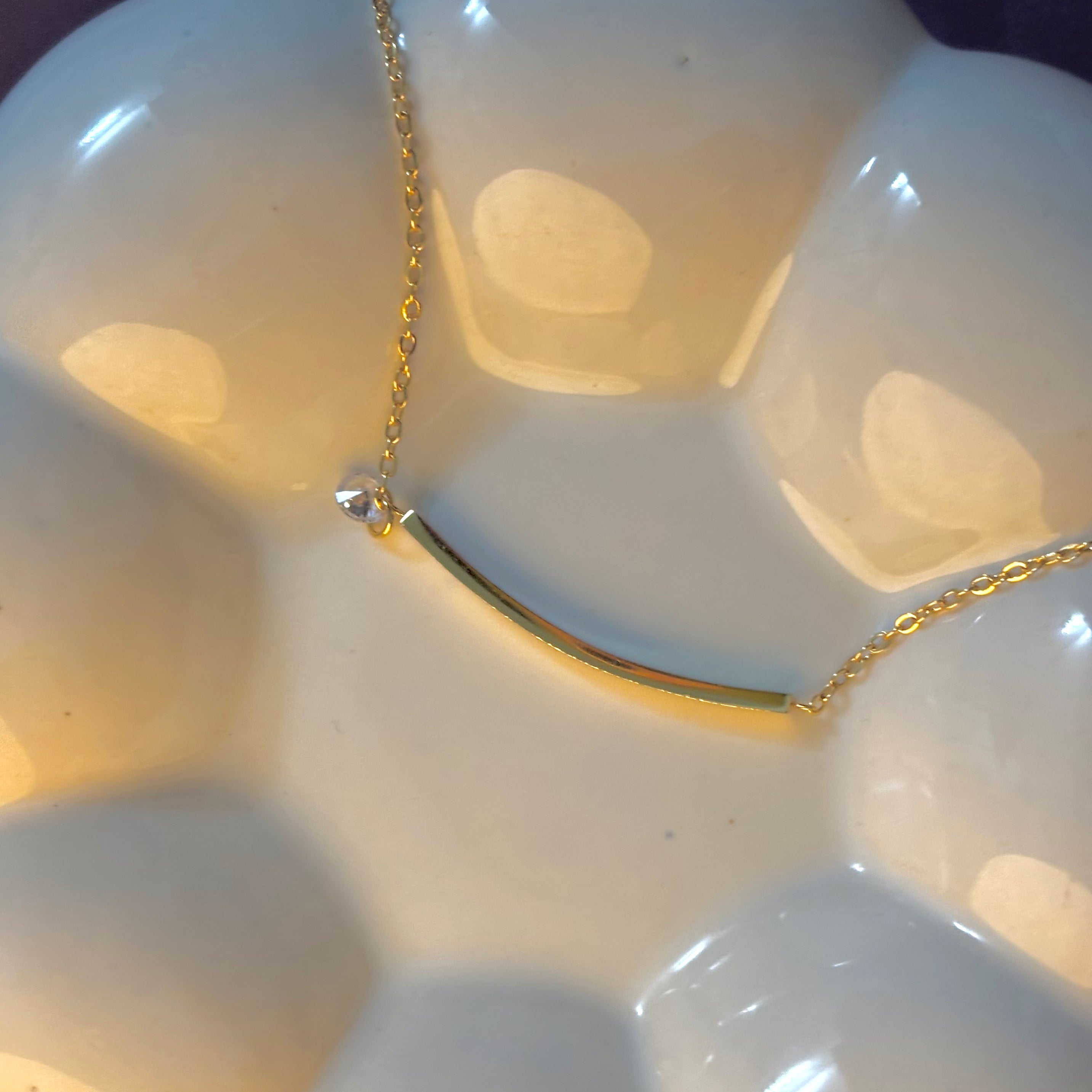 Not so straight-forward anklet