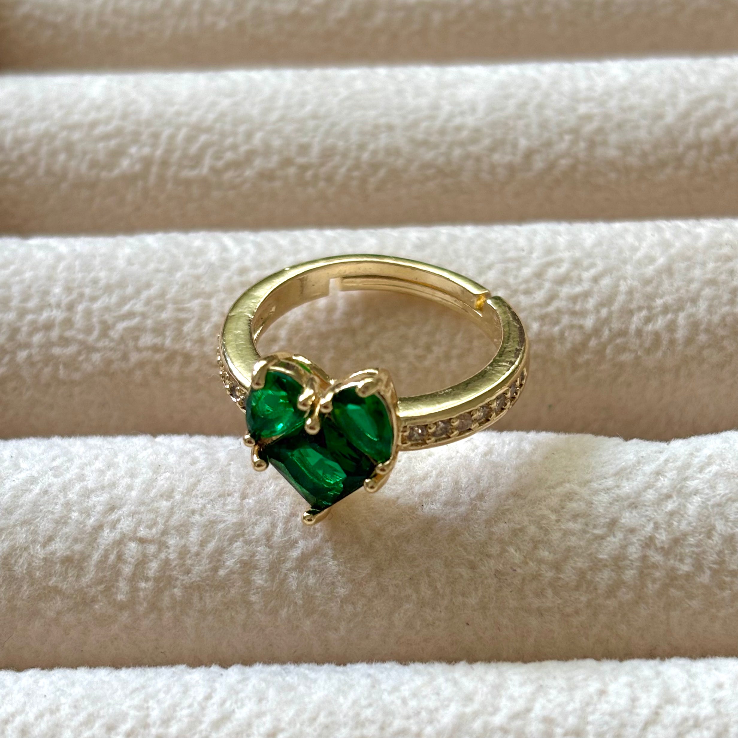 Heart of stones ring